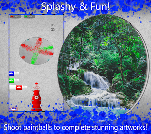 Spiral Paint: Shoot & Create! Screenshot 1
