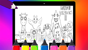 Garten Of BanBan 3 Coloring Screenshot 3