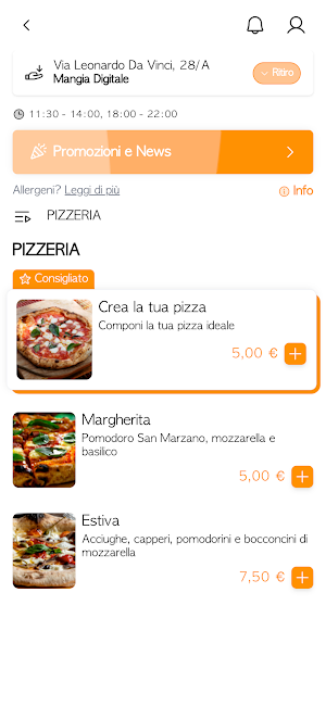 Mangia Digitale Screenshot 1