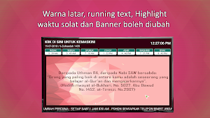 Waktu Solat TV - Masjid, Surau Screenshot 2