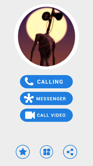 Siren Head Video Call & Chat Simulator Prank Screenshot 0