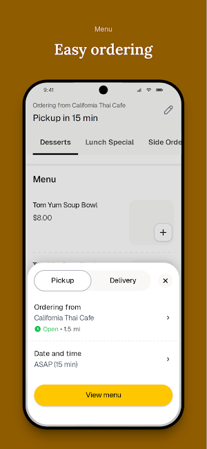 California Thai Cafe Screenshot 2