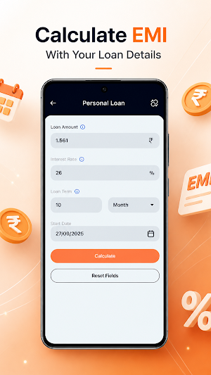 Loan EMI Calculator Screenshot 1