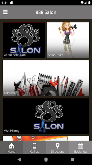 888 Salon Screenshot 0
