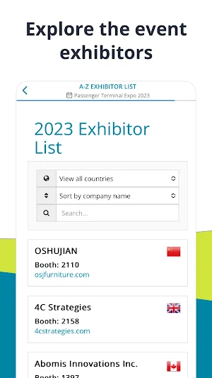 Passenger Terminal Expo Screenshot 3