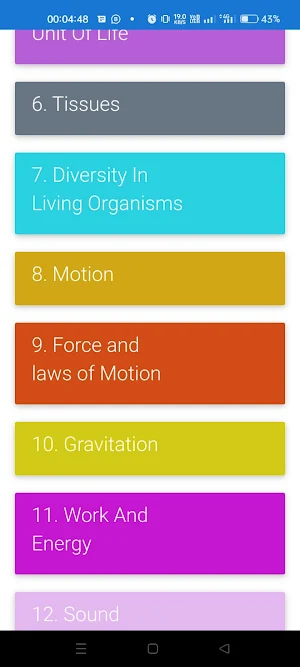 Ncert Solution Class 9 Science Screenshot 0