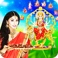 Navratri Photo Frames 2020 & DP Maker