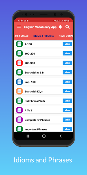 Hindi English Word Meaning App Screenshot 3