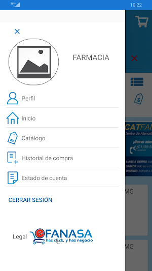 Carrito eFanasa Screenshot 1