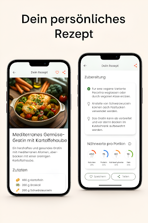 Schüttelgericht - KI Rezepte Screenshot 3