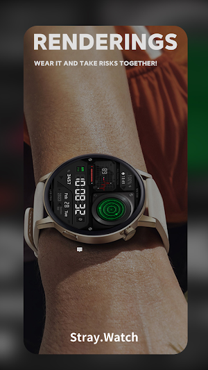LCD Radar Watch Face Screenshot 3