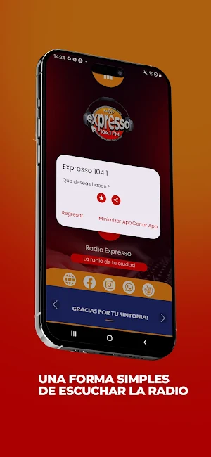 Radio Expresso Fm 104.1 Screenshot 2