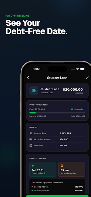DebtWise - Smart Debt Payoff Screenshot 3
