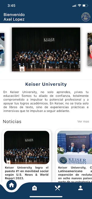 Autoservicio Keiser Screenshot 1