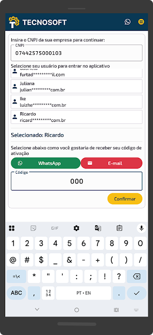 TECNOSOFT ® Screenshot 1