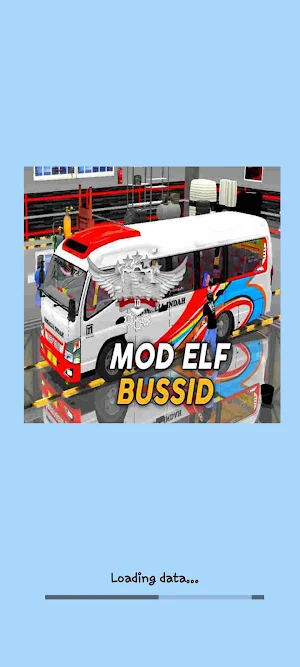 Mod Bussid ELF Racing Screenshot 0