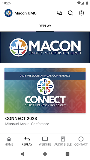 Macon United Methodist Church Screenshot 1