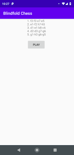 Blindfold Chess Screenshot 1