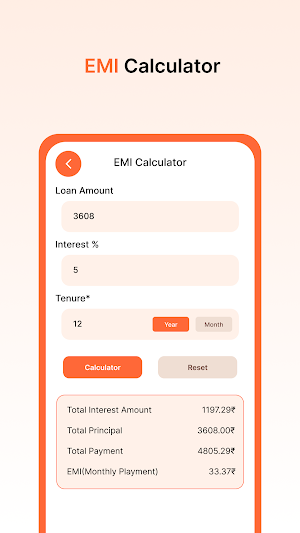 Loan Calculator Pro Screenshot 2