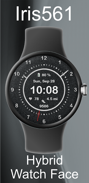 Iris561 Hybrid Watch Face Screenshot 0