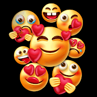 Emoji in Love - Wallpaper