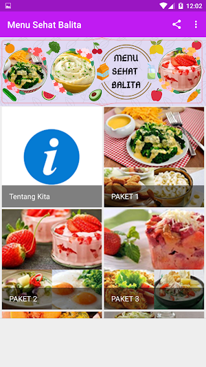 Menu Sehat Balita Screenshot 1