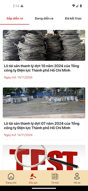 Lạc Việt Auction Screenshot 2