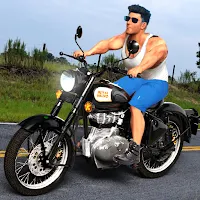 Indian Bike 3D Bullet Game