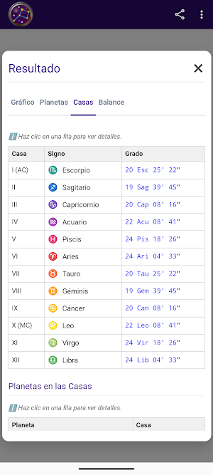 Carta Astral Screenshot 3