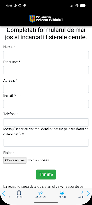 Poiana Sibiului App Screenshot 1