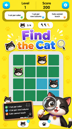 CatDoku - Puzzle Suduko Screenshot 1