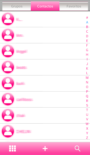 THEME PINK GLASS FOR EXDIALER Screenshot 1