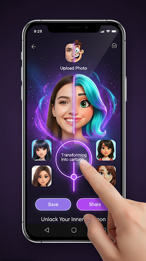 Tony AI: Photo to Cartoon Screenshot 0