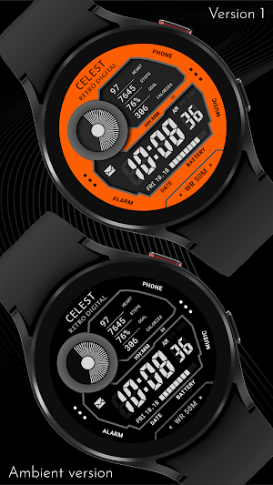 CELEST5537 Retro Digital Watch Screenshot 0