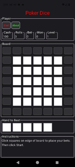 Poker Dice Screenshot 1