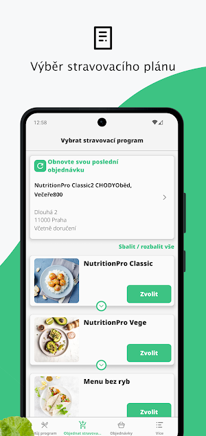 Nutrition Pro Krabičková dieta Screenshot 2