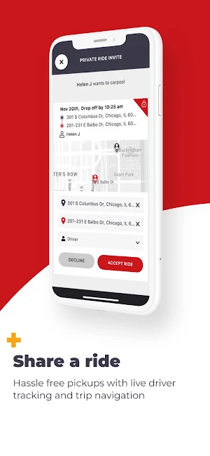 SP+ Carpool Screenshot 3