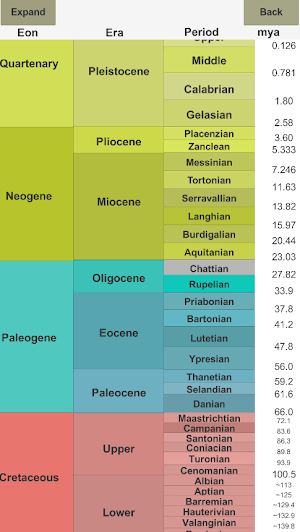 The Geologic Time Scale(Eons and Ages) Screenshot 2