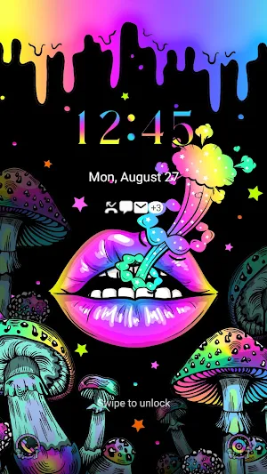 Colorful Lip - Wallpaper Screenshot 1