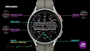 JW092 jwstudio watchface Screenshot 1