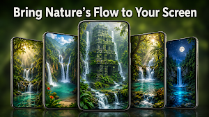Live Waterfall Wallpapers, 4K Screenshot 1