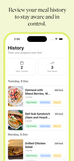 NutriSnap: Calorie & Macro Screenshot 3