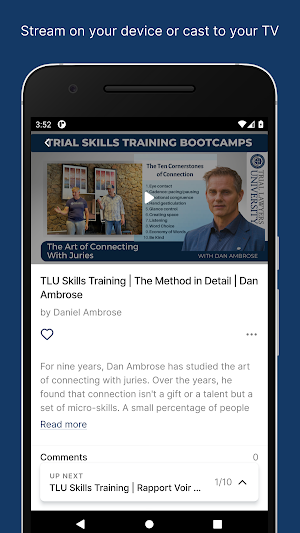 Trial Lawyers University Screenshot 2