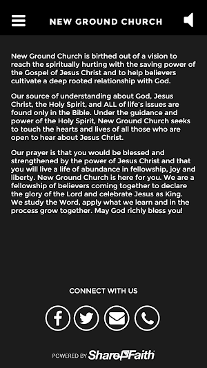 New Ground Church Screenshot 1