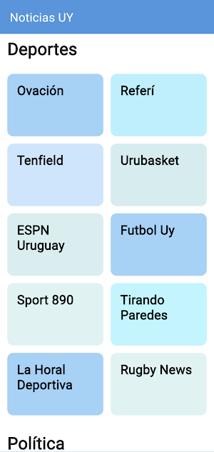 Noticias Uruguay Screenshot 1