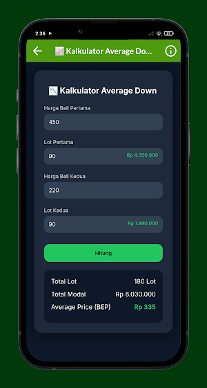 Saham Qu - Simulasi & tools Screenshot 3
