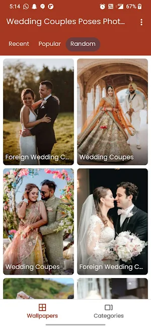 Wedding Couple Poses Photos Screenshot 3