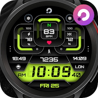 PRADO X81 Digital Watch Face