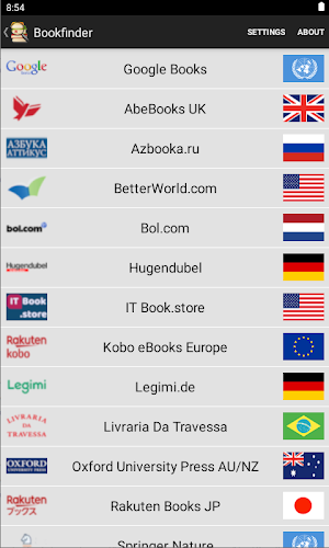 Bookfinder Screenshot 0