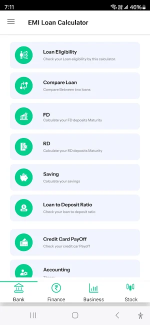 EMI Loan Calculator Screenshot 0